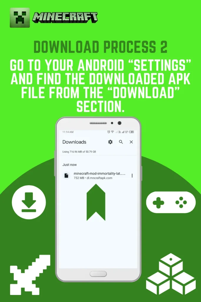 Minecraft APK Game Download Process 2