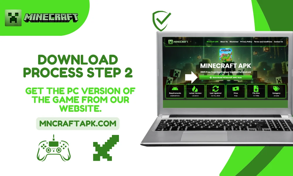 Minecraft APK Game On PC - Download Process Step 2